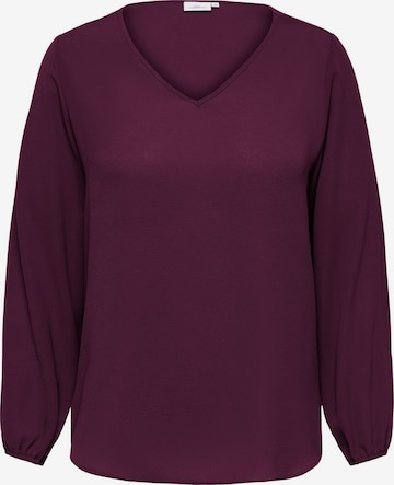 ONLY Carmakoma Blouse 'CARVica' in Rood: voorkant