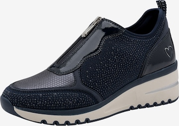 Baskets basses MARCO TOZZI en bleu : devant