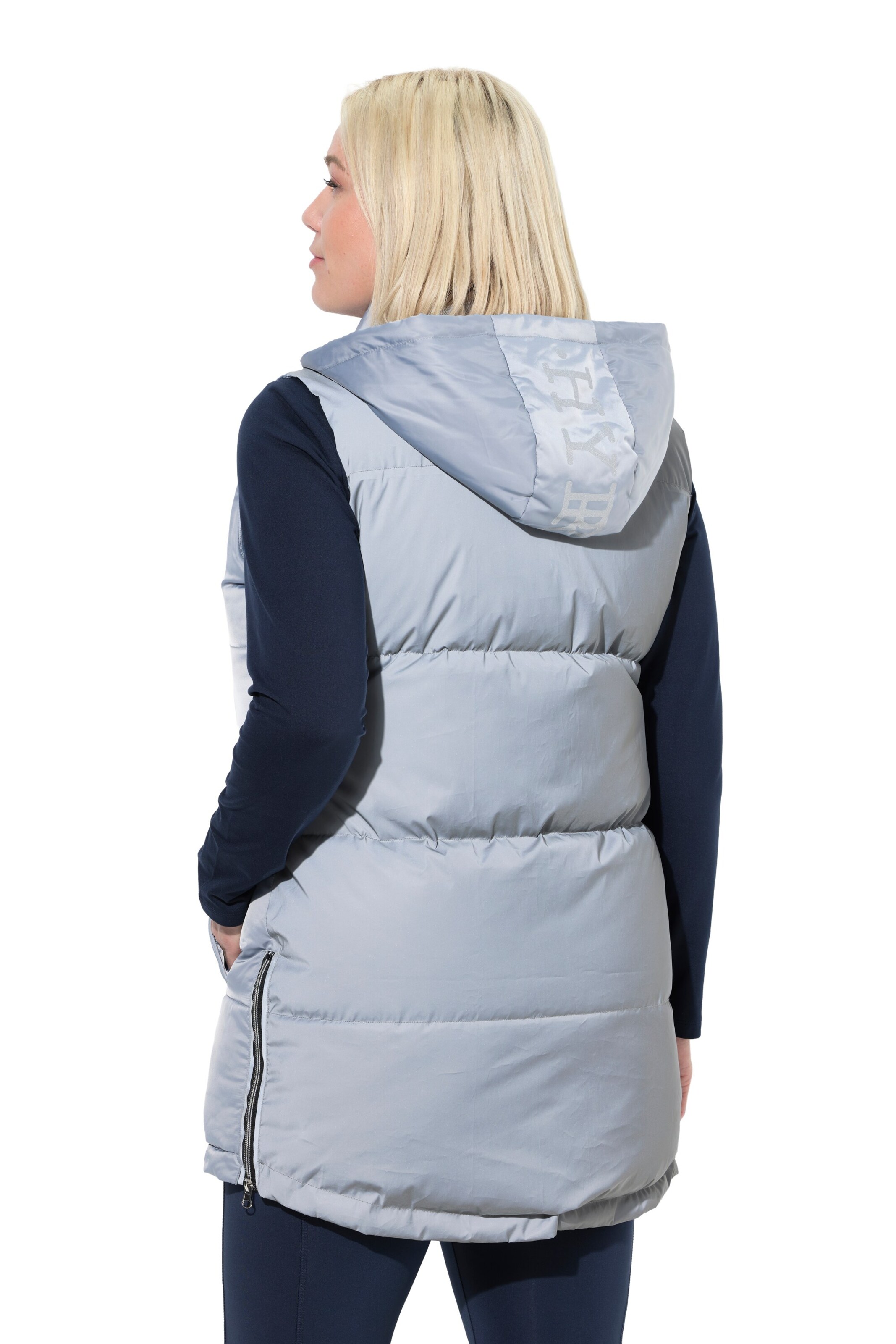 Ulla Popken Vest in Blue