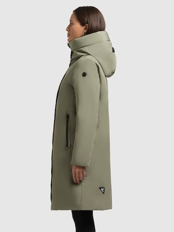 khujo Wintermantel 'NELLEN2' in Groen