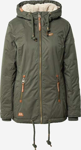 Veste fonctionnelle 'ZUZKA' Ragwear en vert : devant