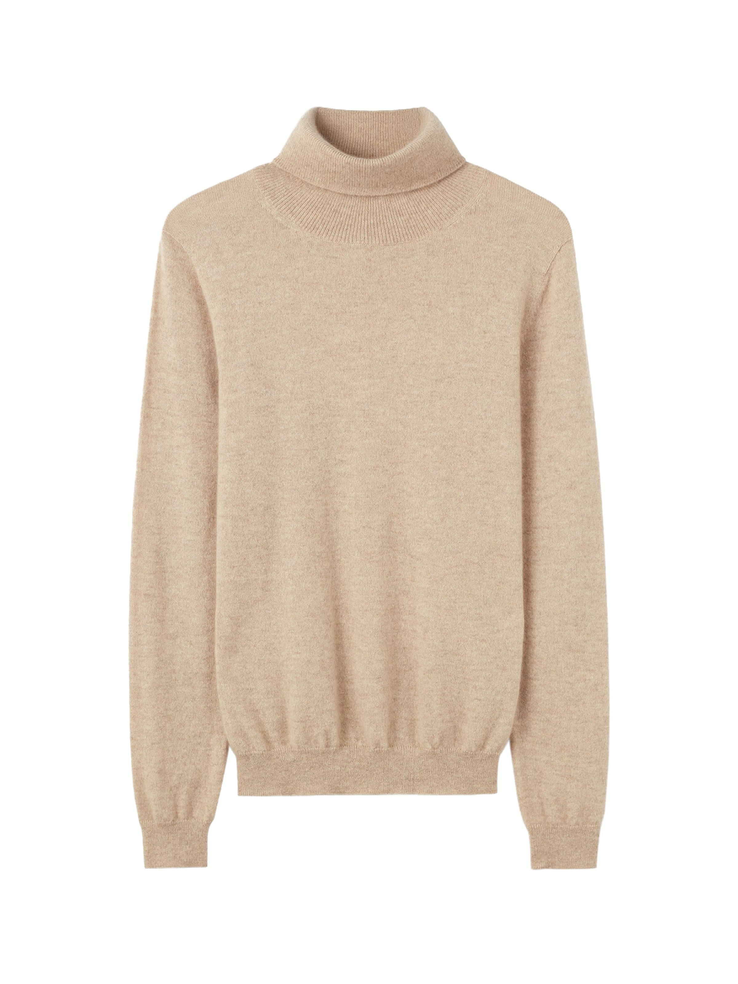 GOBI Cashmere Trui in Beige: voorkant
