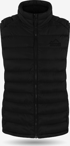 normani Bodywarmer 'Turku' in Zwart: voorkant