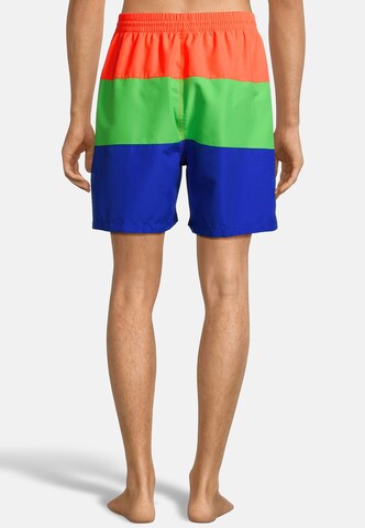 BECO the world of aquasports Badeshorts 'Coastline – Colour Block' in Blau