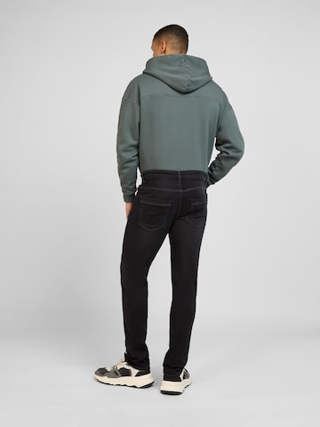 yazubi Slimfit Jeans 'Erik'‌‌‌‌‌ in Schwarz