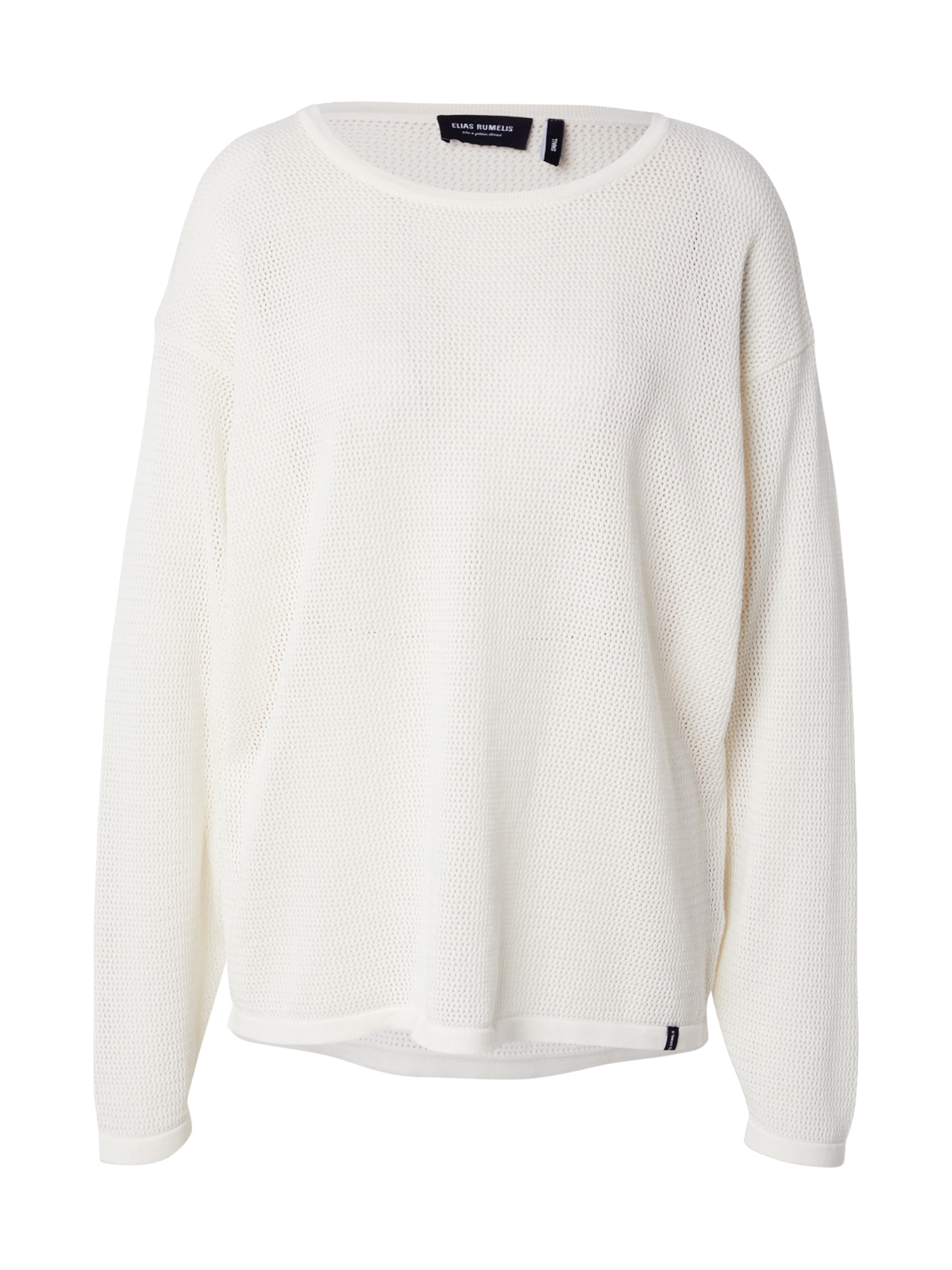 Elias Rumelis Пуловер 'LYDIA' в бяло: отпред