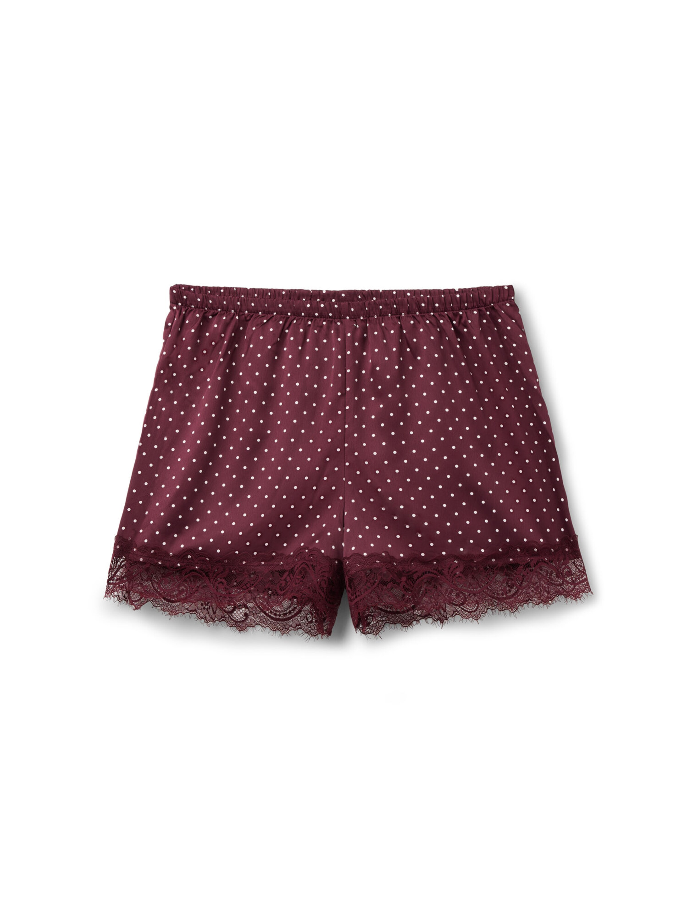Tezenis Regular Pajama Pants in Red: front