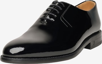 Henry Stevens Lace-Up Shoes 'Marshall PW' in Black: front