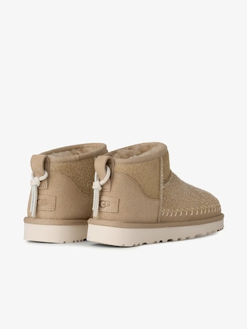 UGG - Botas 'Classic Ultra Mini' em bege