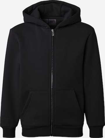 Urban Classics Sweatjacke in Schwarz: Vorderseite