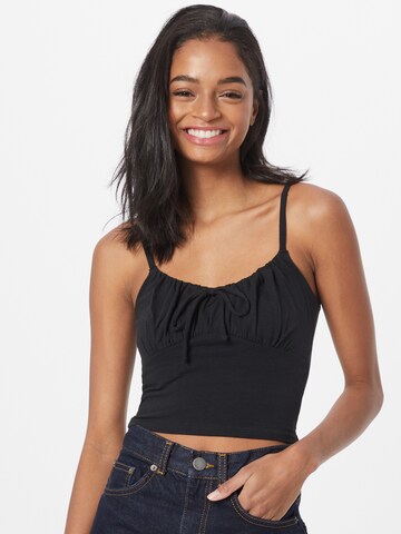 HOLLISTER Top in Schwarz: predná strana