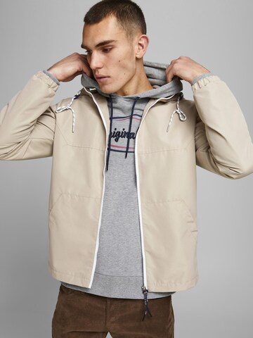 JACK & JONES Between-Season Jacket 'Luke' in Beige