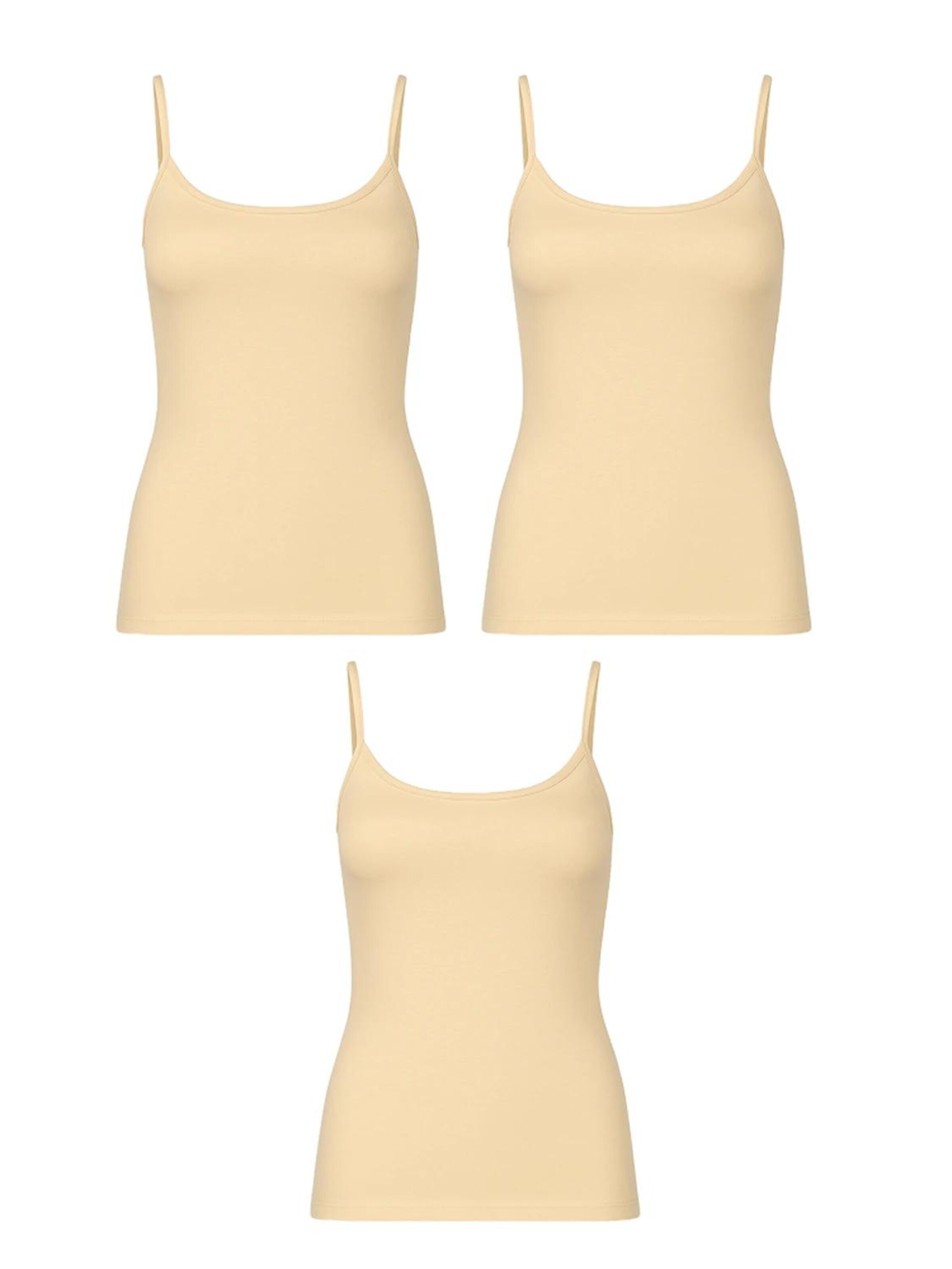Maillot de corps Erdem en beige : devant