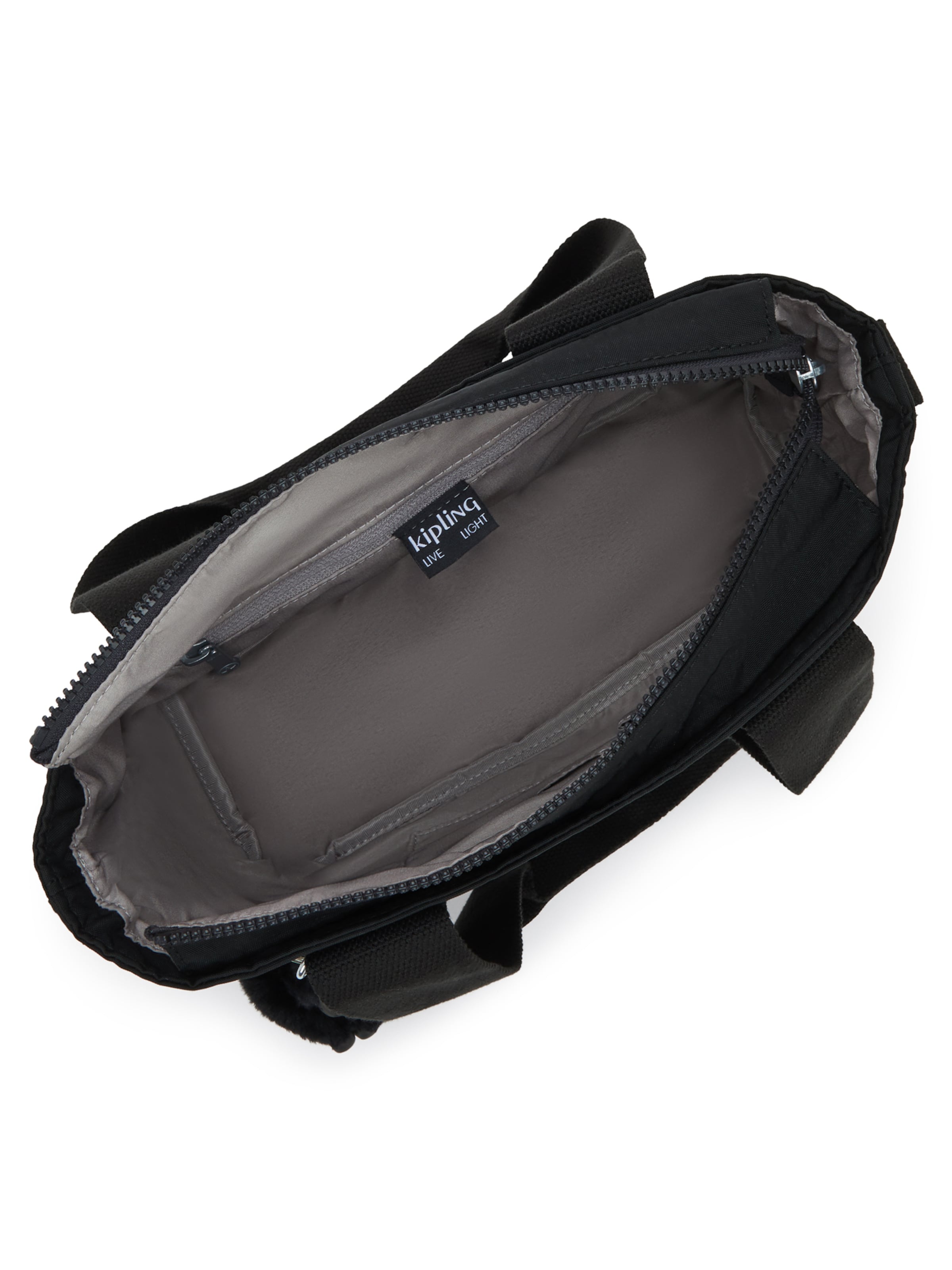 KIPLING Дамска чанта 'Minta M Up' в черно