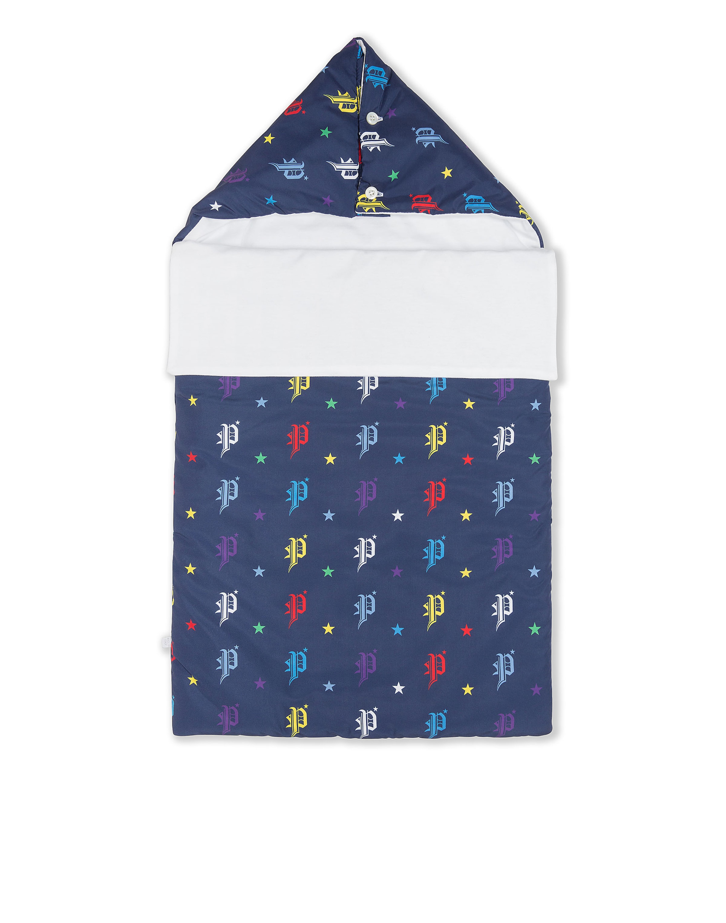 Philipp Plein - Saco-cama em azul: frente