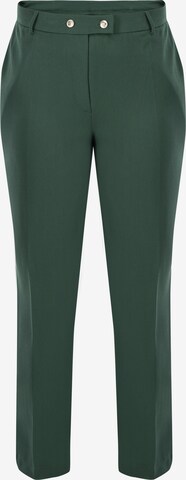 Regular Pantalon ' HUGO ' Karko en vert : devant