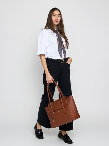 Picard Shopper ' Busy Lady ' in Brown: front