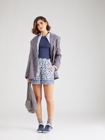 VERO MODA Regular Trousers 'VMMILAN' in Blue