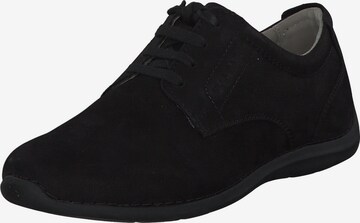 Chaussure de sport à lacets Pius Gabor en noir : devant