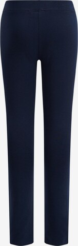 WE Fashion Skinny Leggings in Blau