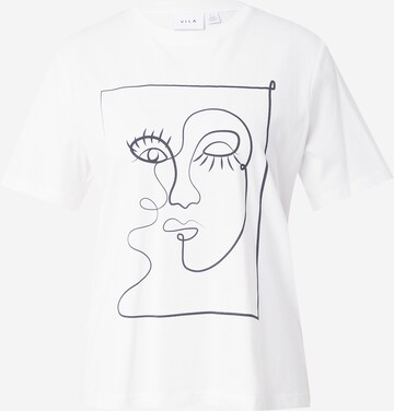 T-shirt 'SYBIL' VILA en blanc : devant