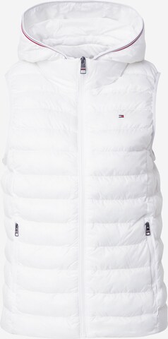 TOMMY HILFIGER Bodywarmer 'GLOBAL STRIPE' in Wit: voorkant