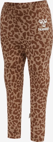 Skinny Leggings Hummel en marron