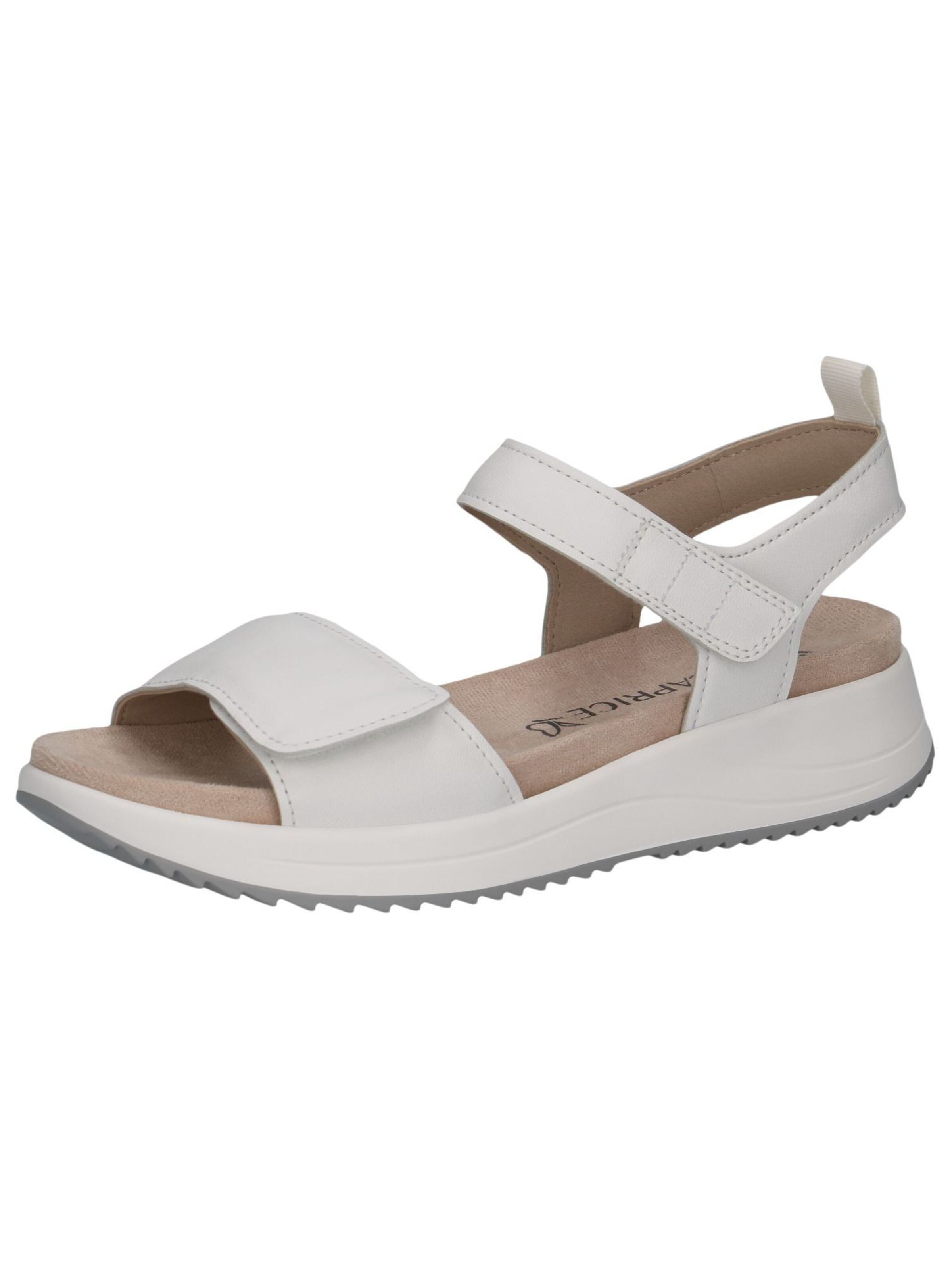 CAPRICE Sandals in White: front