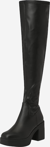 ALDO Over the Knee Boots 'Upscale' in Black: front