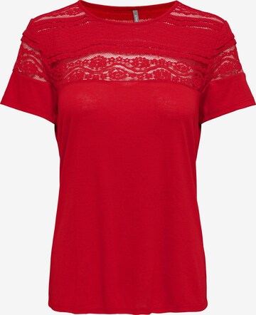 ONLY - Camiseta 'Sadia' en rojo: frente