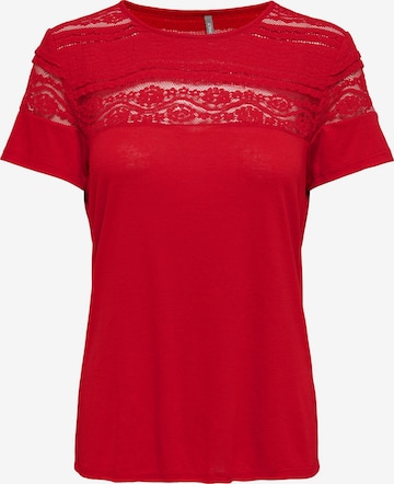 ONLY Shirt 'Sadia' in Red: front