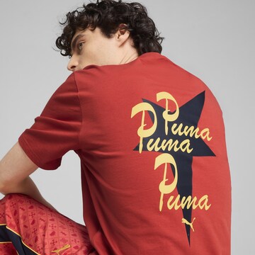 T-Shirt 'Road To Unity' PUMA en rouge