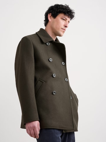 Manteau mi-saison Seasalt Cornwall en vert : devant