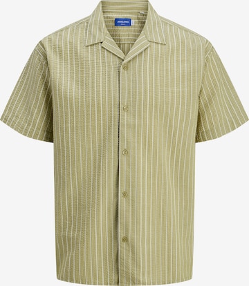 Jack & Jones Junior Regular fit Overhemd 'JORLuke' in Groen: voorkant