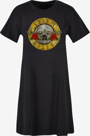 F4NT4STIC Kleid 'Guns 'n' Roses Vintage Classic Logo Black' in Schwarz: predná strana