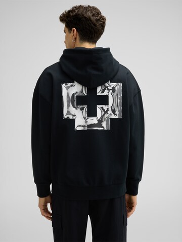 STRELLSON Sweat jacket ' Roko ' in Black
