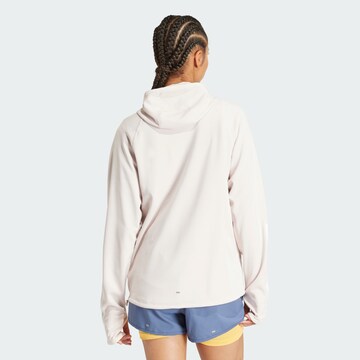 ADIDAS PERFORMANCE Sport sweatshirt 'Own The Run' i beige