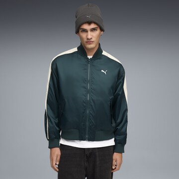 Veste mi-saison 'T7' PUMA en vert : devant