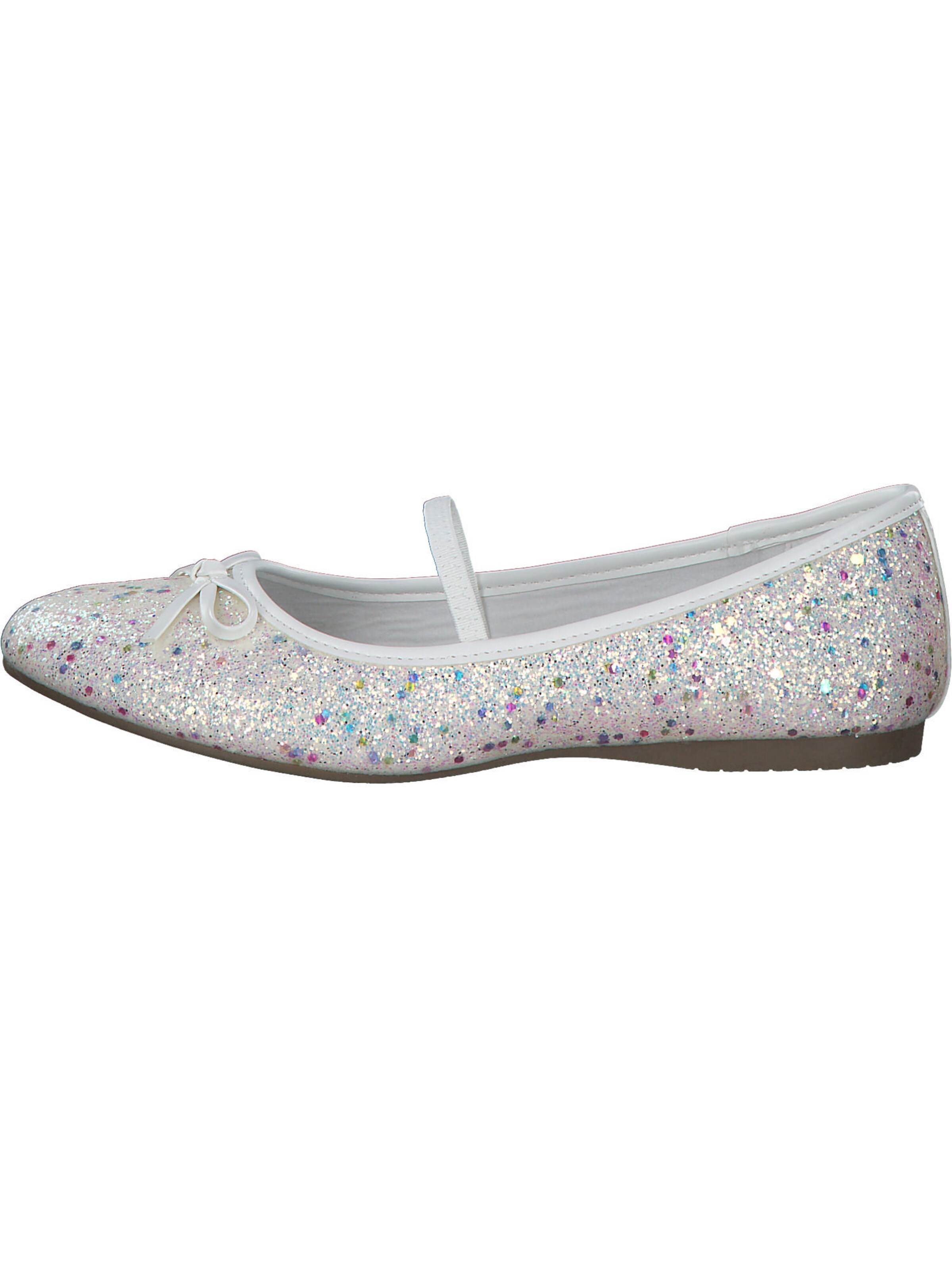 INDIGO Ballet Flats in White