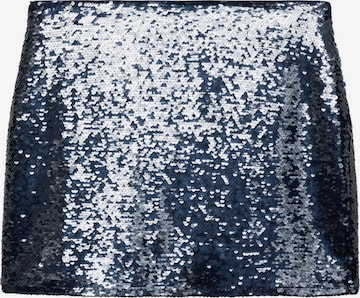 MANGO Spódnica 'XPLUTON' w kolorze niebieski: przód