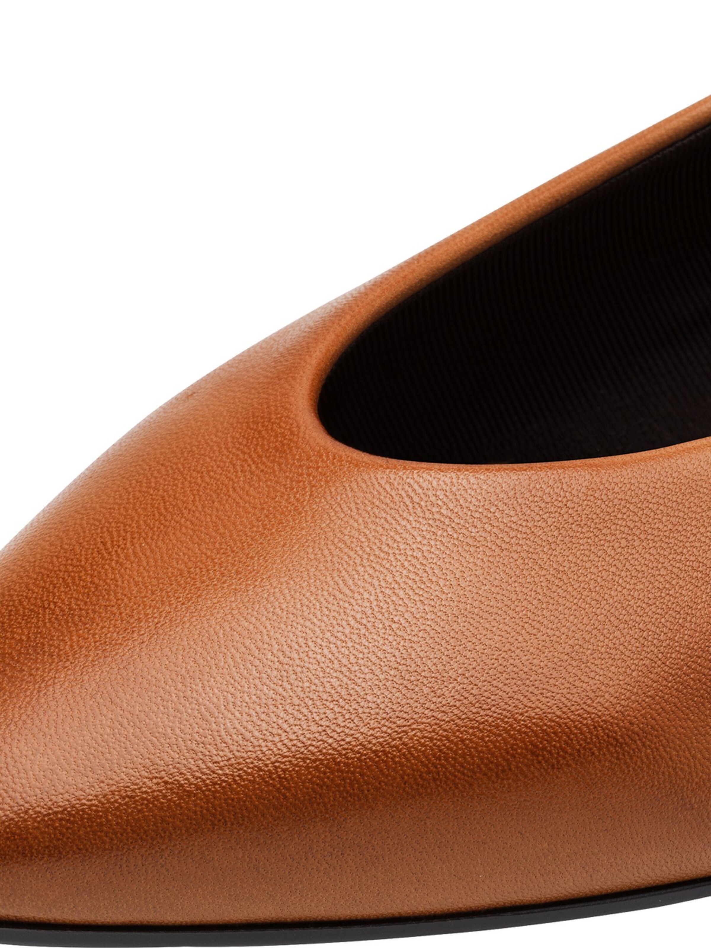 Ballerines à lanières Tamaris en marron