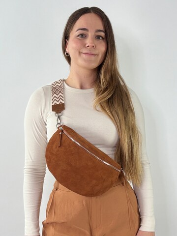 lePelou Gürteltasche 'NOA large'‌‌‌‌ in Braun