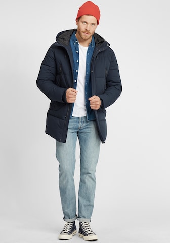 INDICODE JEANS Winterparka 'Cavert' in Blau