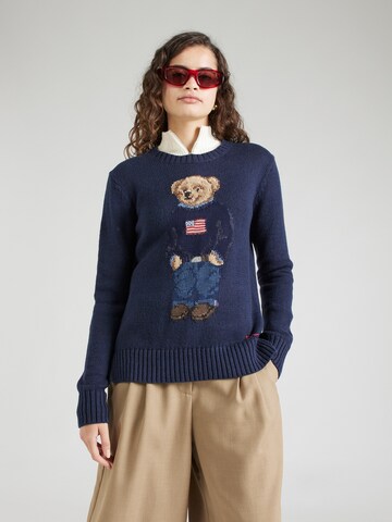 Polo Ralph Lauren Πουλόβερ σε μπλε: μπροστά