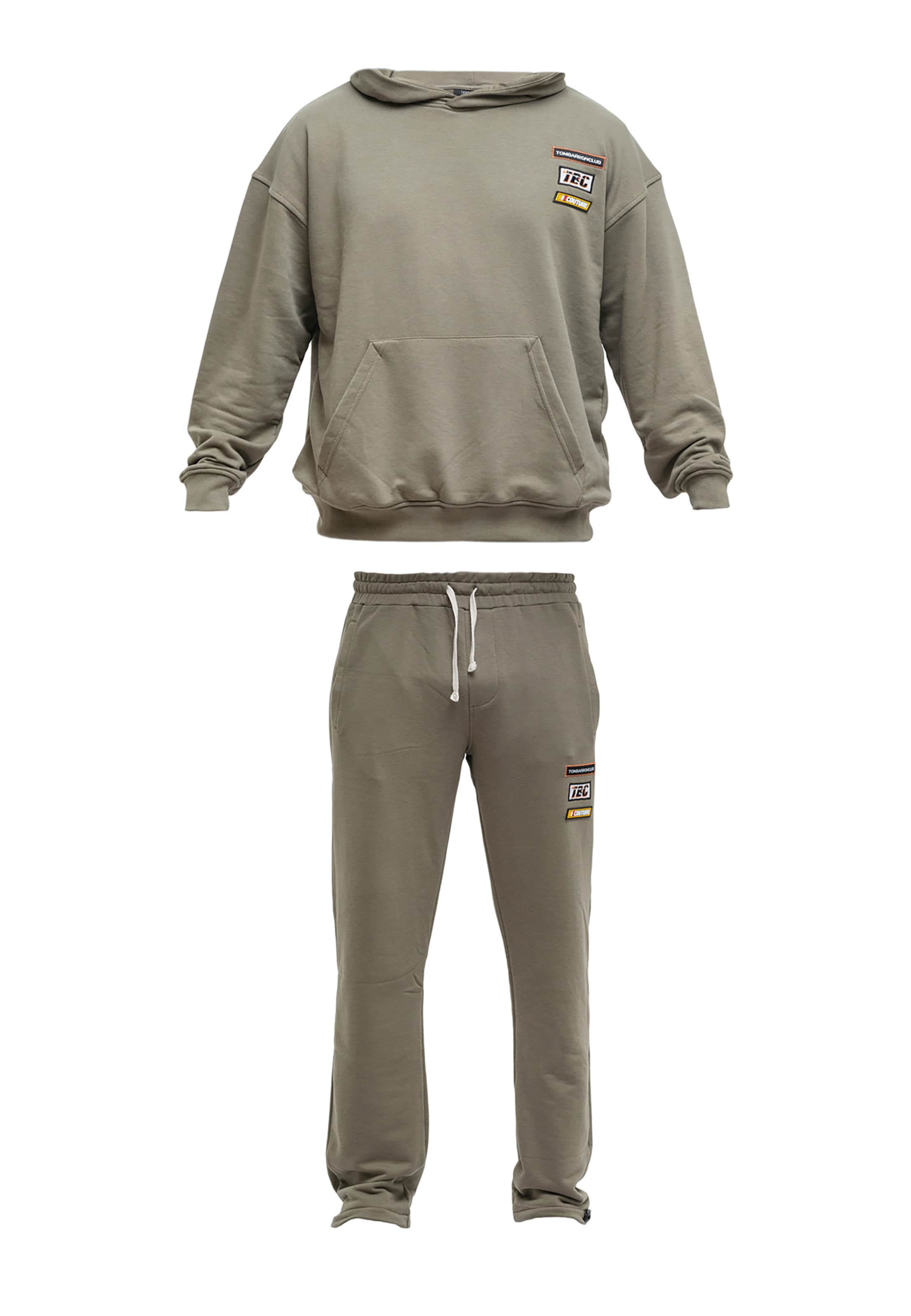 Tom Barron Tracksuit in Green: front