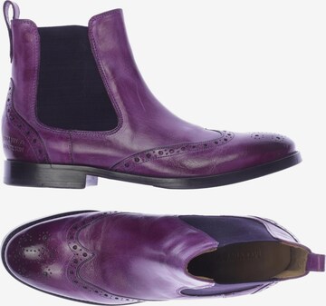MELVIN & HAMILTON Dress Boots in 39 in Purple: front