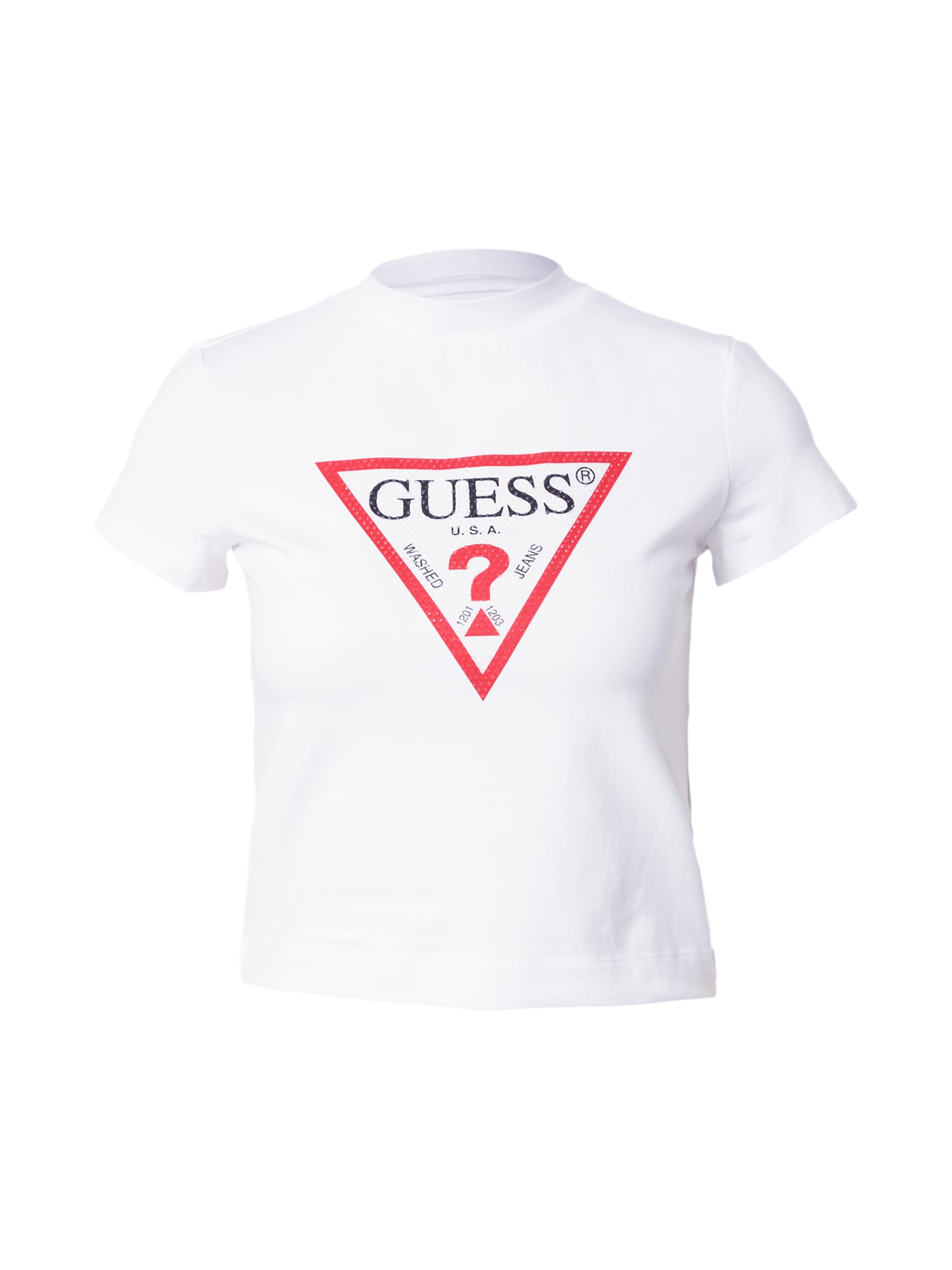 GUESS Футболка в Белый: спереди