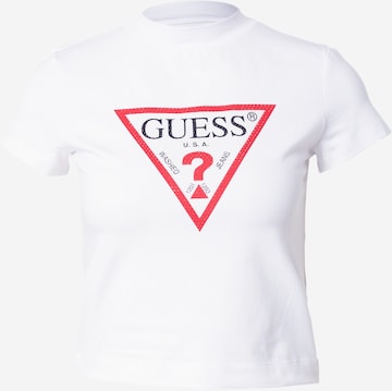 GUESS Футболка в Белый: спереди