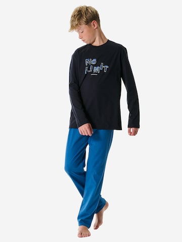 SCHIESSER - Pijama 'Nightwear' en azul