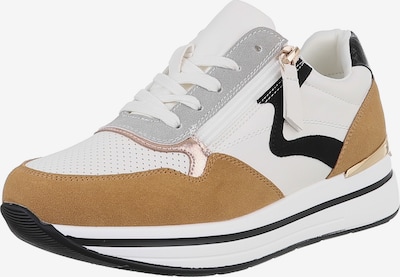 Ital-Design Sneakers in 36 in Camel / Light grey / Black / White, Item view
